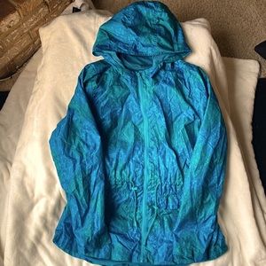 Preowned XL Mossimo Water Resistant Jacket (Peacock color)